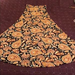 XXS LuLaRoe maxi skirt